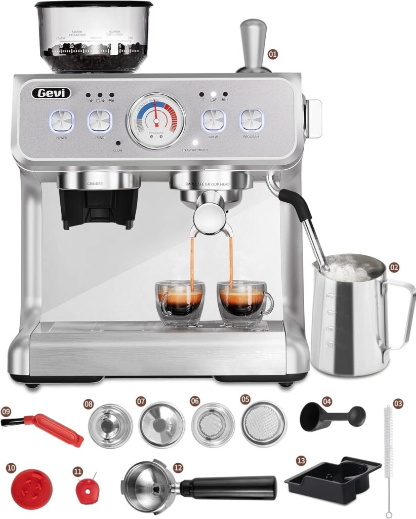 Gevi 20Bar Super Automatic Espresso Machine