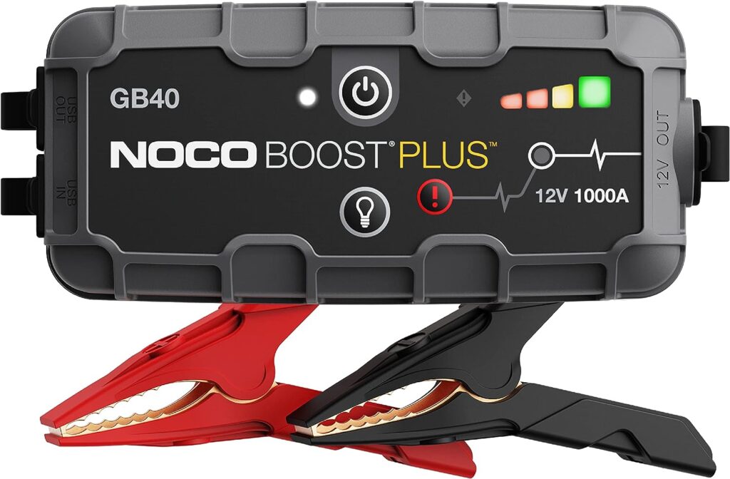 1000A UltraSafe Car Battery Jump Starter