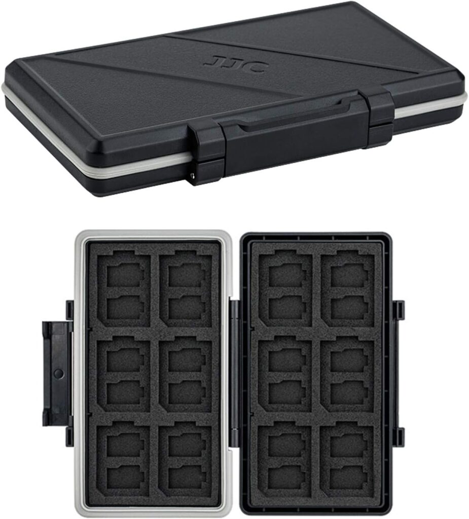 36 Slots Memory Card Case Water-Resistant Anti-Shock