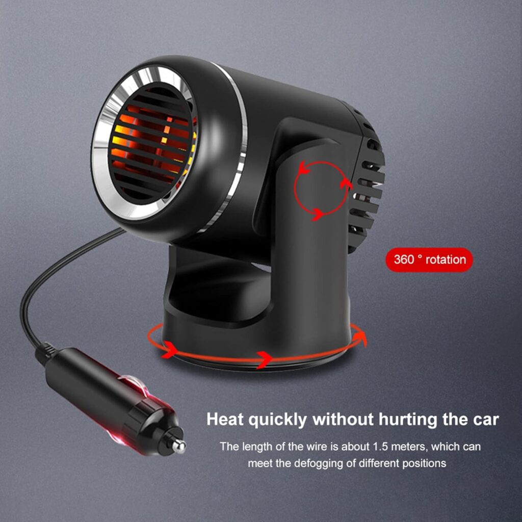 Portable Windshield Defroster Heater 12V Windshield
