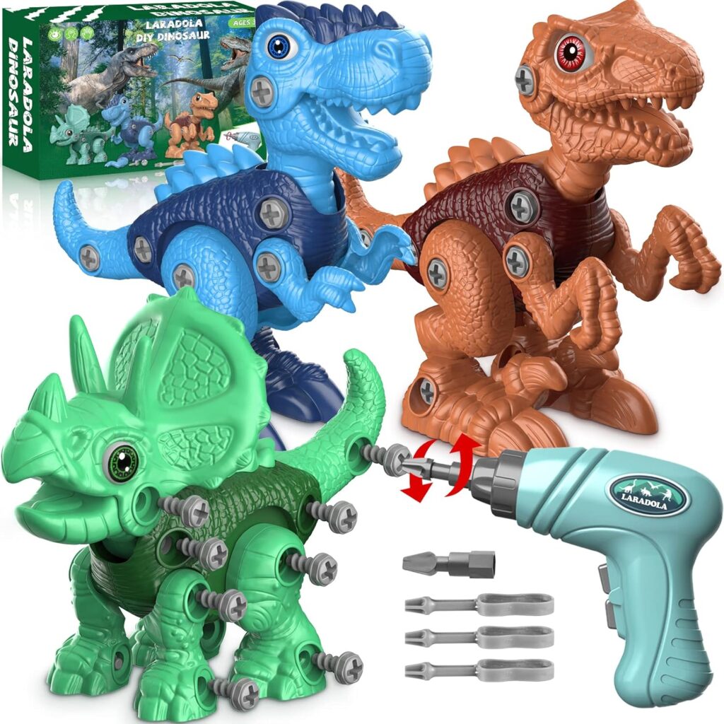 Laradola Dinosaur Toys for 3 4 5 6 7 8 Year Old Boys