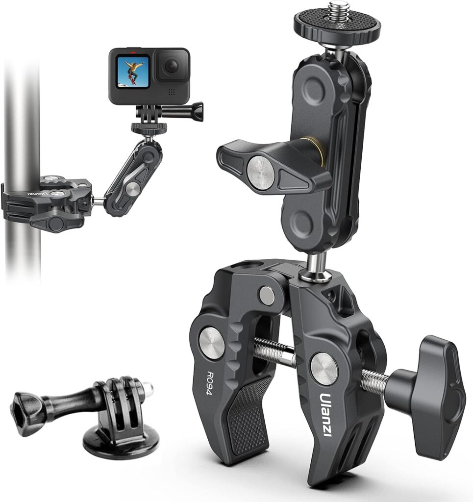 ULANZI Super Clamp Camera Clamp Mount Monitor 360°