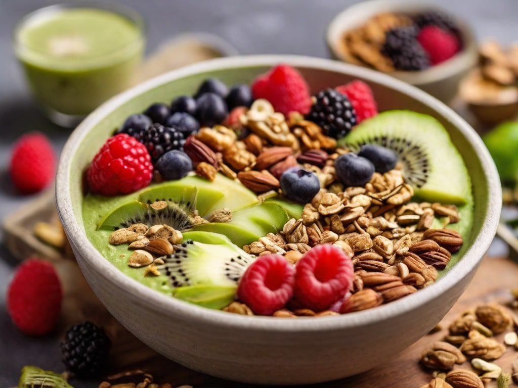 Matcha smoothie bowl recipe