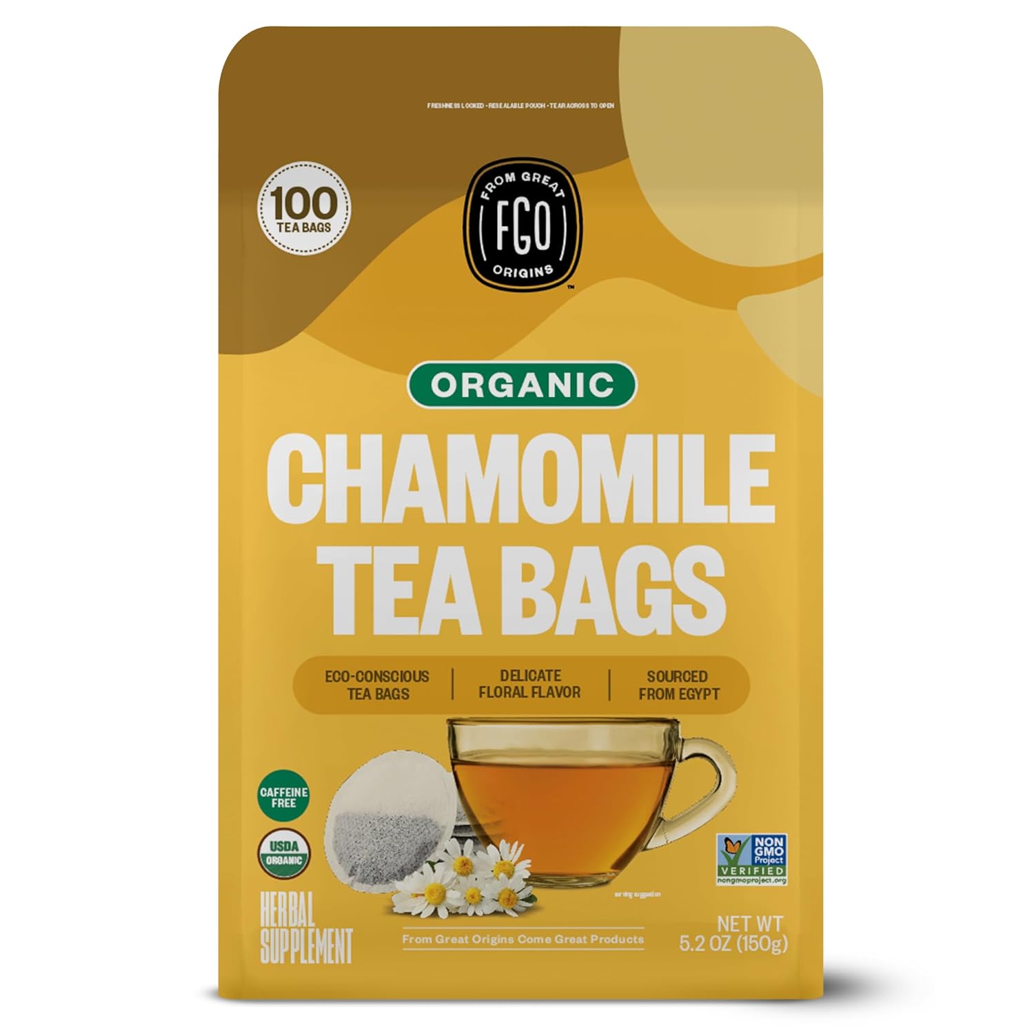 FGO Organic Chamomile Tea
