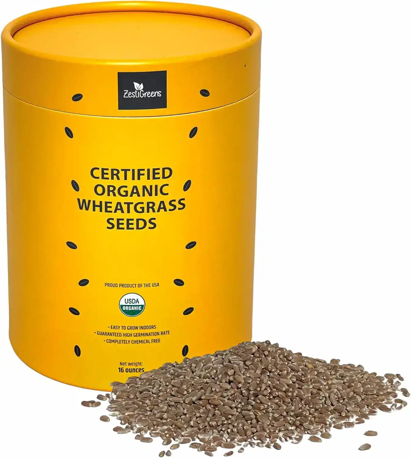 Microgreens & Sprouting Seeds with Bulk Resealable Containers