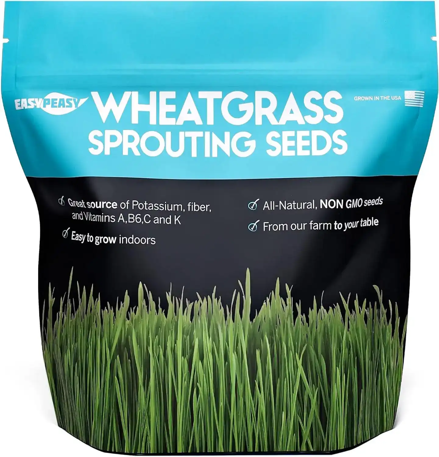 Wheatgrass Seeds-Non GMO-Grown in USA